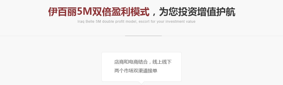 伊百麗全屋定制——盈利模式
