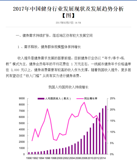 商機|舉國上下聚焦健身 選對模式“錢”景無限