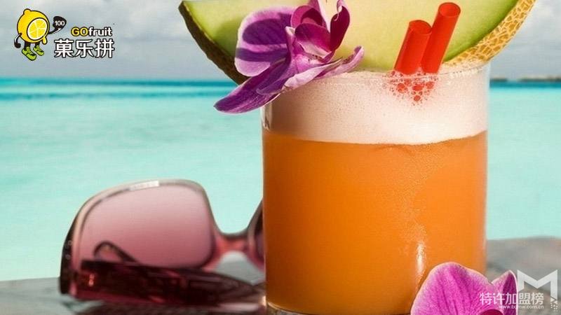 品牌果汁飲品加盟菓樂拼飲品店  做熱門投資項目