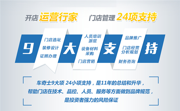 車奇士汽車快修加盟