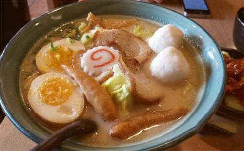 日式風(fēng)格的拉面