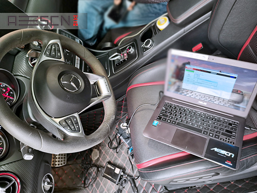 奔馳AMG A45 4MATIC刷ECU案例，強大動力蓄勢待發！