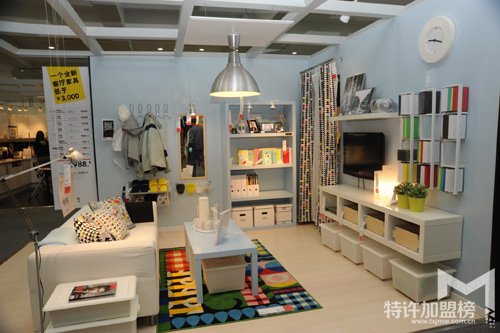 宜家家居飾品生活館加盟大概得多少錢