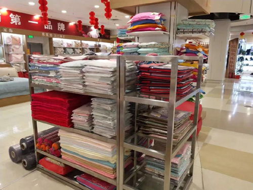 開店捷報：祝賀?晉帛家紡林州加盟店開業大吉